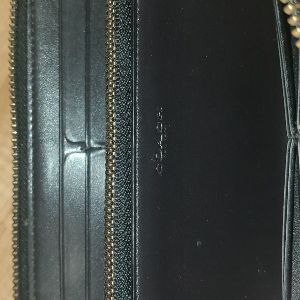 Coach Zip Continental Wallet - Picture 5 of 7